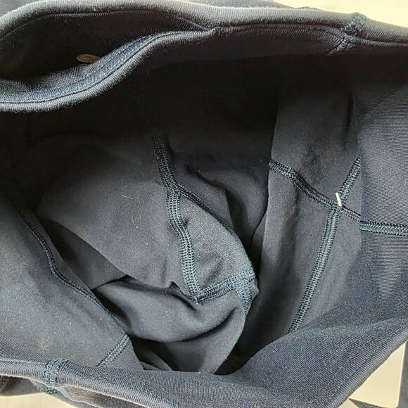 Lululemon Groove Pants Bootcut Womens Size 6 Blue High-Rise Full-On Luon Pants - Picture 7 of 12